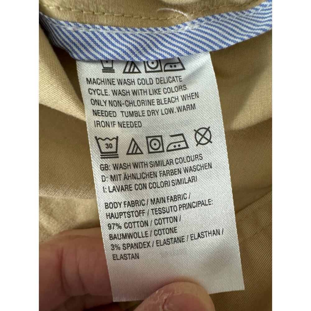 Joan Rivers Signature Twill Button-Front Jacket Latte Large NWOT - Picture 9 of 10